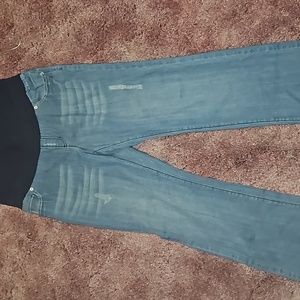 Womens Maternity Jeans-size Large